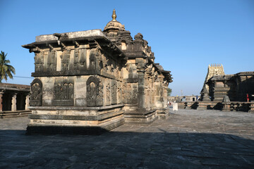 19 December 2022, Chennakeshava Temple in Belur is highlight of the grand Hoysala architecture,...