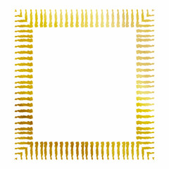 frame yellow vector illustration background