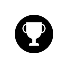 Award winner icon in black round
