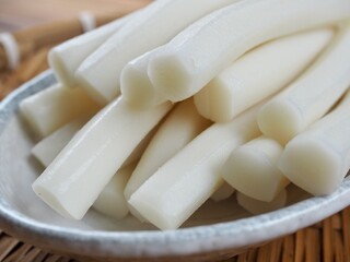한국음식 떡볶이 떡
