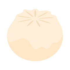 dumpling icon flat