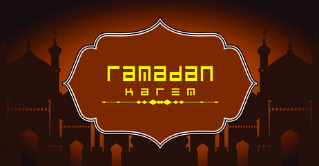 Vector background with Ramadan theme. Beautiful designs for greeting cards, banners, wallpapers, social media and other designs.