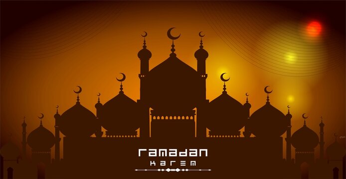 Vector background with Ramadan theme. Beautiful designs for greeting cards, banners, wallpapers, social media and other designs.