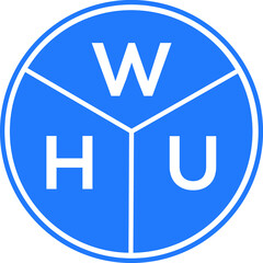 WIU letter logo design on black background. WIU  creative initials letter logo concept. WIU letter design.