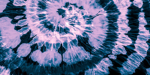 Striped Tie Dyed Pattern. Frosty Ink Motion. © Olga