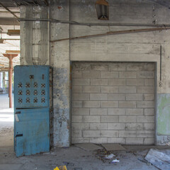 ancienne usine japy à Beaucourt. Une usine désaffectée et abandonnée