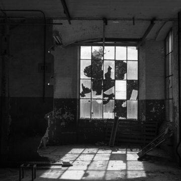 ancienne usine japy &agrave; Beaucourt. Une usine d&eacute;saffect&eacute;e et abandonn&eacute;e