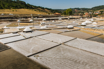 Fototapeta premium Salt pans supply the salt for our meals