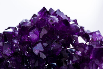 Fototapeta premium .amethyst mineral specimen stone rock geology gem crystal