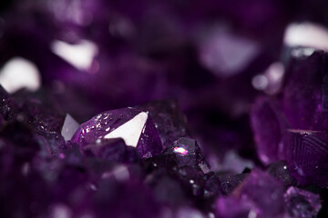 .amethyst mineral specimen stone rock geology gem crystal