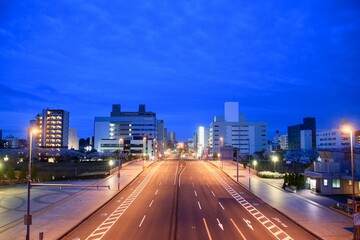 Fototapeta na wymiar 水戸駅前（茨城県・水戸市）