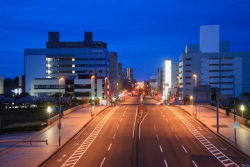 Fototapeta na wymiar 水戸駅前（茨城県・水戸市）