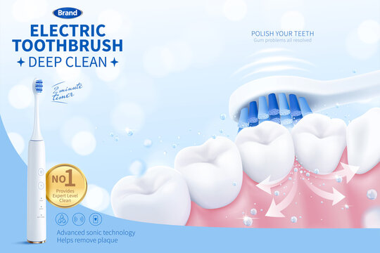 3d sonic electronic toothbrush ad