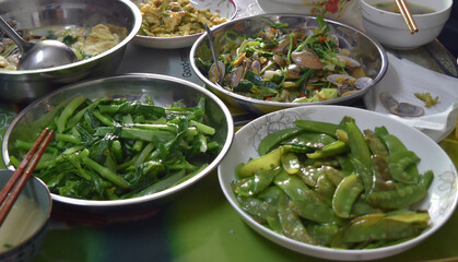 delicious home made chinese food