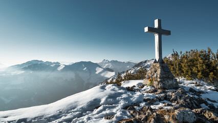 Mountain top crosses