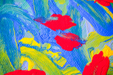 abstract painting, the picture is written by the author of the photo 