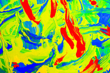 abstract painting, the picture is written by the author of the photo 