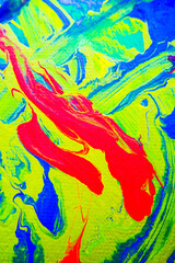 abstract painting, the picture is written by the author of the photo 