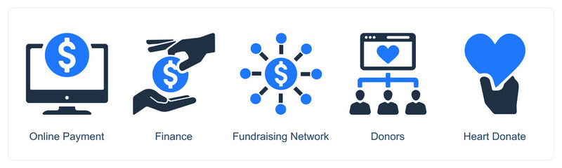 Obraz premium Crowdfunding And Donation