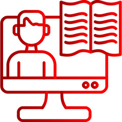 E Learning Icon
