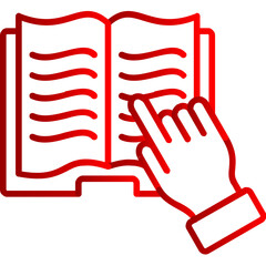 Obraz premium Study Icon