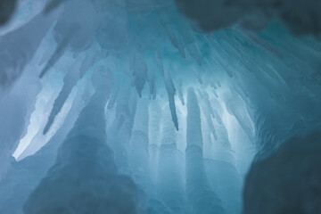 Inside an Ice Cave