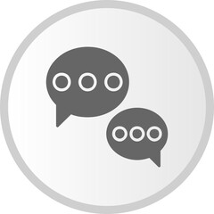 Speech Bubble Vector Icon