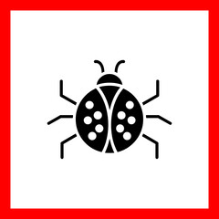 Bug Vector Icon