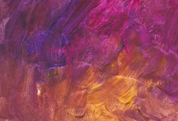 Abstract hand drawn colorful acrylic background