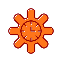 Time Management Vector Icon
