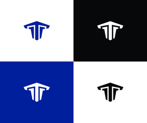 t logo  design Template