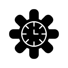 Time Management Vector Icon