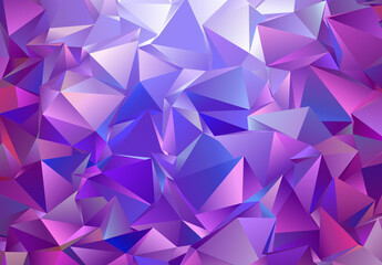 Abstract Low-Poly background. triangulated texture. Design 3d. Polygonal geometrical pattern. Triangular modern style