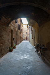 Fototapeta premium Buonconvento, medieval city in Siena province