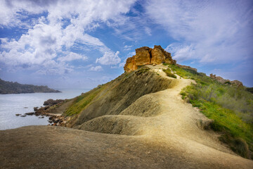 Qarraba Rocks and Clay paths.
