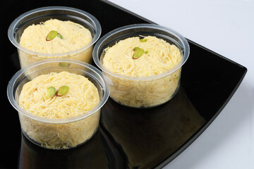 Soan Papdi or Son roll or Patisa, popular sweet from India.