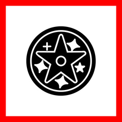 Pentagram Vector Icon