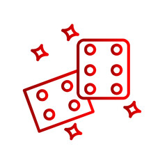 Dice Vector Icon