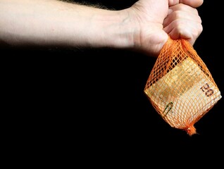 Trapped Money And an Hand