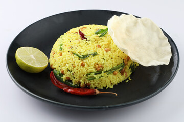 lemon rice traditional south indian recipe