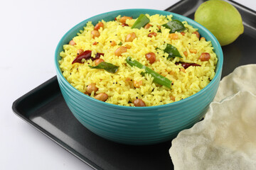 lemon rice traditional south indian recipe