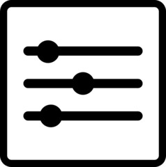  adjustment icon, logo design for website.eps