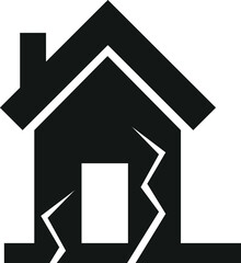 Earthquake icon illustration isolated vector sign symbol.eps