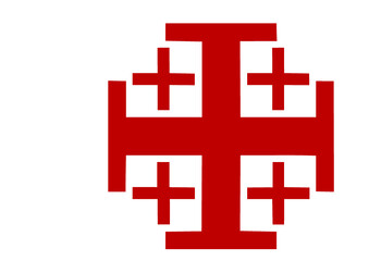 Obraz premium jerusalem cross