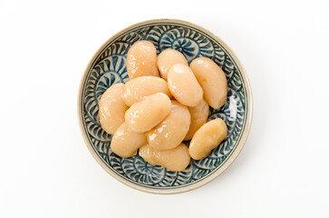 白花豆の煮豆