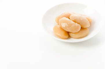 白花豆の煮豆