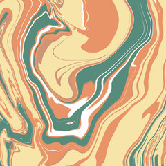 Curls abstract scribble hand drawn picture. Doodle decorative curls, swirls, flourishes and text calligraphy dividers collection. Vintage abstract Retro 70s Trippy Wavy Swirl. Swirl thread background