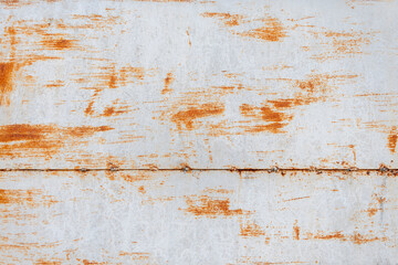rust on an old wall background, A RUSTY JOINT OR WELDING SEAM 1.