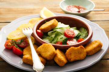 Vegetarian nuggets