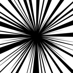 Obraz premium 白色の線の集中線のベクター素材